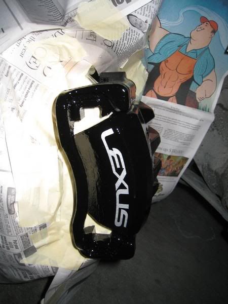 DIY Caliper Painting W Decals Lexus IS Forum